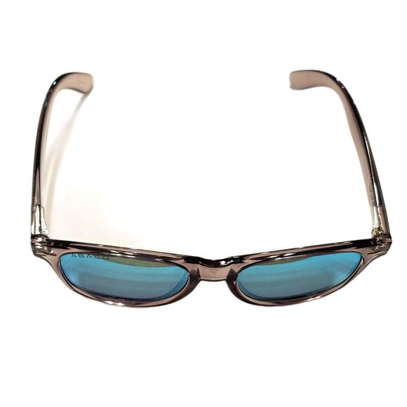 Men's Abaco Polorized Sunglasses in Crystal Grey/Deep Blue Mirror, EUC - Picture 5 of 15